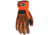 MCR Safety UltraTech Mechanics Hi-Vis Cut and Abrasion Resistant Gloves, DSM Dyneema Diamond Technology Lined, Goatskin Palm and TPR Back of Hand Protection, Gold, Small, MC503S