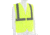 MCR Safety V2CL2MLZX2 Hi Vis Reflective Safety Vest, ANSI Type R Class 2, Mesh with 2in Silver Stripes, Zipper Front Closure, Fluorescent Lime, 2X, V2CL2MLZX2