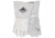 MCR Safety Welding Grain Elkskin Work Gloves, Cotton/Foam Lined Back Sewn with DuPont Kevlar, Gray, Medium, 49750M
