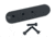 McRees Precision Precision Bag Rider/Slider,G5,G7,G10,BR15,FAST, 4in, Rounded, 3 Screw, No Taper, Armor Black, MMS-MP-BR4-F-BLK