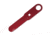 McRees Precision Savage Barrel Nut Wrench, Square Notch, Stainless Steel, Candy Red, MMS-BNW-S-SQ-RED