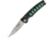 MCUSTA Katana Linerlock Folding Knife,3.25in,Standard Edge,Black,Aluminum Handle MCU44C