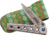 MCUSTA Yoroi Clad Damascus Folding Knife,Damascus Steel,Standard Edge,Damascus Steel Handle MCU37C