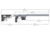 MDT ACC Chassis System, CZ 455 - 22LR / 17HMR, Right Position, Cerakote Tactical Grey, 104305-GRY