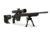 MDT ACC Chassis System-Remington 700 LA, Black, Right Hand, 104453-BLK