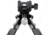 MDT Ckye-Pod Gen2 ARMS-17 Interface Bipods, Gen2, Double Pull, Black, 106246-BLK