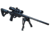 MDT LSS-22 Chassis System, Ruger American, .22 LR/.17 HMR, Right Hand, Black 102415-BLK