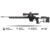 MDT Remington 700 ACC Elite Short Action Chassis System, Left Hand, Black, 106802-BLK
