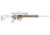 MDT Tikka T3 / T3x - Short Calibers TAC21 Gen 2 Chassis System, FDE, Right Hand, 104440-FDE