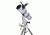 Meade LX70 R6 6in 150mm f/5 Newtonian Reflector Telescope w/German Equatorial Mount 270011
