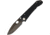 Medford Deployment Framelock Blk Folding Knife, 4.25 black PVD coated D2 tool steel drop point bl, Black G10 handle with tumbled finish titanium back, MK002DPQ-08TM-STSC