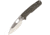 Medford Infraction Framelock Folding Knife, 3.63in Tumbled Finish S35Vn SS Blade, Bronze Pvd Coated Titanium Handle With Tumbled Titanium Back Handle, Thumb Pull, Watertight Case, MK031ST-30TM