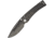Medford Mara-H Framelock Folding Knife, 4in Black Pvd Coated 3V Steel Drop Point, Black Pvd Coated Titanium Handle, Thumb Stud, Pocket Clip, Water Tight Storage Case, MD0453PD-30PV
