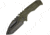 Medford Praetorian Scout Linerlock Folding Knife, 3.75in Black Pvd Coated D2 Tool Steel Tanto Blade, OD Green G10 Handle, Black Padded Nylon Zippered Pouch w/ Logo, MKS30DPT-1010-SPCP-Q4