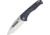 Medford Praetorian Slim Framelock Folding Knife, Flame, Flame anodized titanium handle, MD208STD-03A2