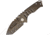 Medford Pram T Framelock Folding Knife, 3.25in Black Pvd Coated S35Vn SS Tanto Blade, Black Pvd Coated Titanium Handle, Thumb Stud, Pocket Clip, Water Tight Storage Case, MD029SPT-30PV-SSCS-BN