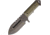 Medford Sea Wolf Knife, 10in Overall, 5.5in Black Pvd Coated D2 Tool Steel Drop Point, Green G10 Handle, OD Green Kydex Sheath, MK069DP-10KO