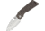 Medford TFF-H Framelock Folding Knife, 4in Tumbled Finish S35Vn SS Drop Point, Bronze Anodized Titanium Handle, Thumb Pull, Pocket Clip, MK046STQ-36A1-SSCS-Q4