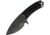 Medford TSP Tactical Spear Tip Fixed Blade Knife,3.75in,Drop Point Blade,Black Paracord Wrapped Handle MD05