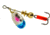Mepps Aglia Bait Series - Plain Treble 1/12oz Rainbow Trout, B0 RTR