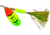 Mepps Aglia Flashabou In-Line Spinner 1/2 oz Hot Fire Tiger, B5FT HFT-FT