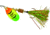 Mepps Aglia Flashabou In-Line Spinner 1/6 oz Hot Fire Tiger, B2FT HFT-FT