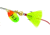 Mepps Aglia In-Line Spinner, 1/12 oz, Dressed Treble Hook, Hot Firetiger Blade &amp; Yellow Tail, B0ST HFT-Y