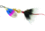 Mepps Aglia In-Line Spinner, 1/12 oz, Dressed Treble Hook, Rainbow Trout Blade &amp; Gray Tail, B0ST RBT-G