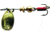 Mepps Aglia In-Line Spinner 1/12 oz, Plain Treble Hook, Gold Blade, B0 G