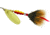 Mepps Aglia In-Line Spinner, 1/2 oz, Dressed Treble Hook, Gold Blade &amp; Brown Tail, B5ST G-BR