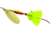 Mepps Aglia In-Line Spinner, 1/2 oz, Dressed Treble Hook, Gold Blade &amp; Yellow Tail, B5ST G-Y