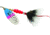 Mepps Aglia In-Line Spinner, 1/2 oz, Dressed Treble Hook, Rainbow Trout Blade &amp; Gray Tail, B5ST RBT-G