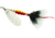 Mepps Aglia In-Line Spinner, 1/2 oz, Dressed Treble Hook, Silver Blade &amp; Gray Tail, B5ST S-G