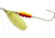 Mepps Aglia In-Line Spinner 1/2 oz, Plain Treble Hook, Gold Blade, B5P G