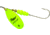 Mepps Aglia In-Line Spinner 1/2 oz, Plain Treble Hook, Hot Chartreuse Blade, B5P HC