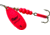 Mepps Aglia In-Line Spinner 1/2 oz, Plain Treble Hook, Hot Pink Blade, B5 HP