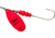 Mepps Aglia In-Line Spinner 1/2 oz, Plain Treble Hook, Pink Blade, B5P HP