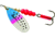 Mepps Aglia In-Line Spinner 1/2 oz, Plain Treble Hook, Rainbow Trout Blade, B5 RBT