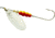 Mepps Aglia In-Line Spinner 1/2 oz, Plain Treble Hook, Silver Blade, B5P S