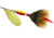 Mepps Aglia In-Line Spinner, 1/3 oz, Dressed Treble Hook, Gold Blade &amp; Brown Tail, B4ST G-BR