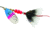 Mepps Aglia In-Line Spinner, 1/3 oz, Dressed Treble Hook, Rainbow Trout Blade &amp; Gray Tail, B4ST RBT-G
