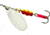 Mepps Aglia In-Line Spinner 1/3 oz, Plain Treble Hook, Silver Blade, B4 S