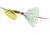 Mepps Aglia In-Line Spinner, 1/4 oz, Dressed Treble Hook, Gold Blade &amp; White Tail, B3ST G-W