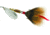 Mepps Aglia In-Line Spinner, 1/4 oz, Dressed Treble Hook, Silve Blade &amp; Brown Tail, B3ST S-BR