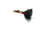 Mepps Aglia In-Line Spinner, 1/4 oz, Dressed Treble Hook, Silver Blade &amp; Gray Tail, B3ST S-G