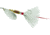 Mepps Aglia In-Line Spinner, 1/4 oz, Dressed Treble Hook, Silver Blade &amp; White Tail, B3ST S-W
