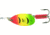 Mepps Aglia In-Line Spinner 1/4 oz, Plain Treble Hook, Hot Firetiger Blade, B3 HFT
