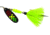 Mepps Black Fury In-Line Spinner, 1/2 oz, Dressed Treble Hook, Hot Firetiger Blade with Chartreuse Tail, BF5T HFT