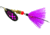 Mepps Black Fury In-Line Spinner, 1/6 oz, Dressed Treble Hook, Pink Dot Blade with Pink Tail, BF2T PK