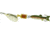 Mepps Comet Mino In-Line Spinner, 1 1/4in, 1/9 oz, Silver Blade with Rainbow Trout Mino, Floating, C0M S-RBT